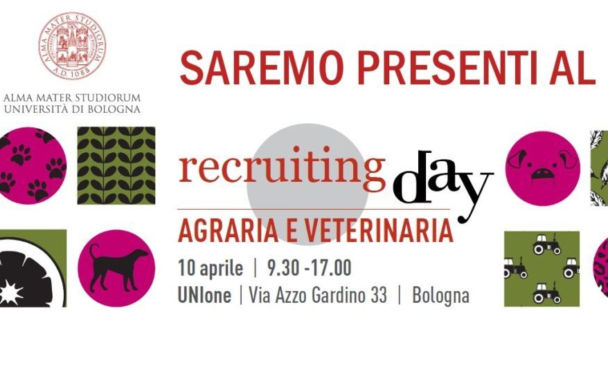 SALVI VIVAI AL RECRUITING DAY DI BOLOGNA: mercoledì 10 aprile 2019