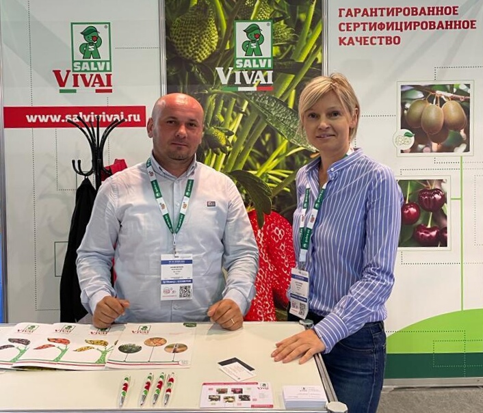 Caspian Agro: primo giorno di fiera per Salvi Vivai