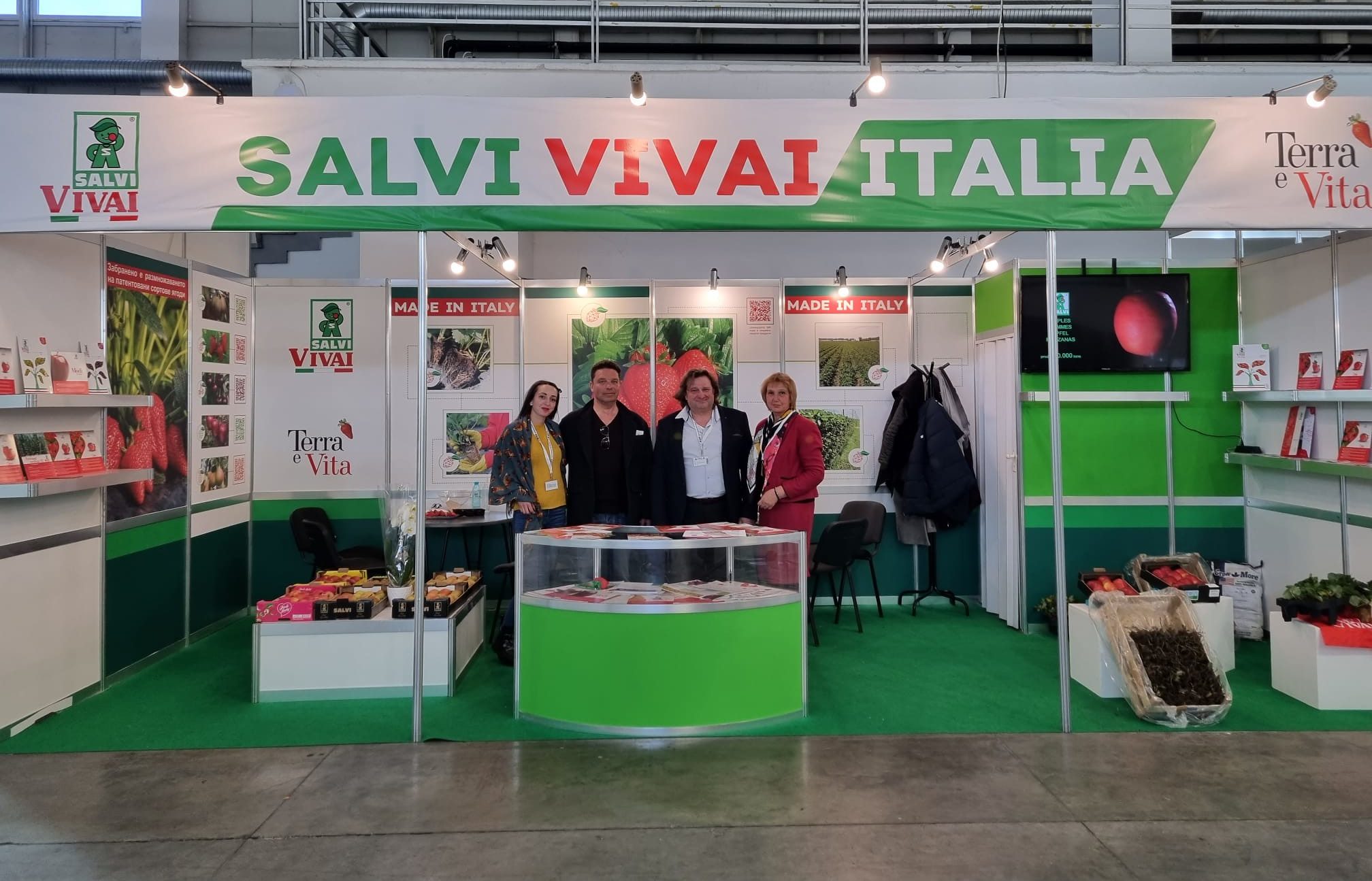 Salvi Vivai alla fiera AGRA in Bulgaria